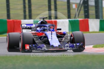 World © Octane Photographic Ltd. Formula 1 – Japanese GP - Qualifying. Scuderia Toro Rosso STR13 – Brendon Hartley. Suzuka Circuit, Japan. Saturday 6th October 2018.