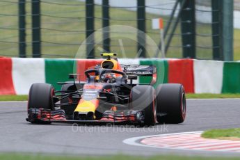 World © Octane Photographic Ltd. Formula 1 – Japanese GP - Qualifying. Aston Martin Red Bull Racing TAG Heuer RB14 – Max Verstappen. Suzuka Circuit, Japan. Saturday 6th October 2018.