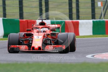 World © Octane Photographic Ltd. Formula 1 – Japanese GP - Qualifying. Scuderia Ferrari SF71-H – Sebastian Vettel. Suzuka Circuit, Japan. Saturday 6th October 2018.