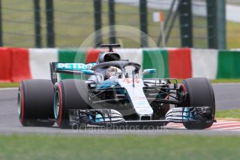 World © Octane Photographic Ltd. Formula 1 – Japanese GP – Qualifying. Mercedes AMG Petronas Motorsport AMG F1 W09 EQ Power+ - Lewis Hamilton. Suzuka Circuit, Japan. Saturday 6th October 2018.