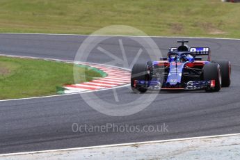 World © Octane Photographic Ltd. Formula 1 – Japanese GP - Qualifying. Scuderia Toro Rosso STR13 – Brendon Hartley. Suzuka Circuit, Japan. Saturday 6th October 2018.