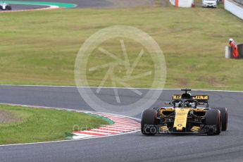World © Octane Photographic Ltd. Formula 1 – Japanese GP - Qualifying. Renault Sport F1 Team RS18 – Nico Hulkenberg. Suzuka Circuit, Japan. Saturday 6th October 2018.