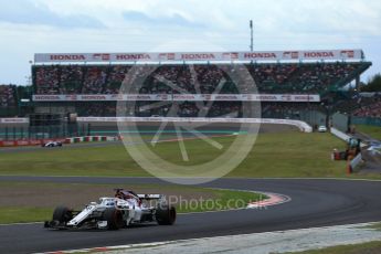World © Octane Photographic Ltd. Formula 1 – Japanese GP - Qualifying. Alfa Romeo Sauber F1 Team C37 – Marcus Ericsson. Suzuka Circuit, Japan. Saturday 6th October 2018.