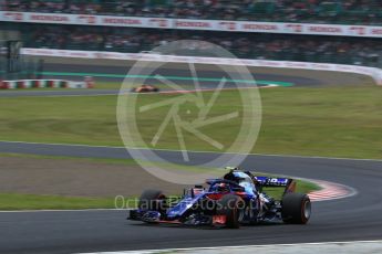 World © Octane Photographic Ltd. Formula 1 – Japanese GP - Qualifying. Scuderia Toro Rosso STR13 – Pierre Gasly. Suzuka Circuit, Japan. Saturday 6th October 2018.