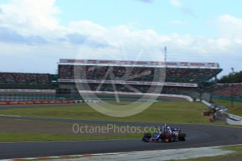 World © Octane Photographic Ltd. Formula 1 – Japanese GP - Qualifying. Scuderia Toro Rosso STR13 – Brendon Hartley. Suzuka Circuit, Japan. Saturday 6th October 2018.