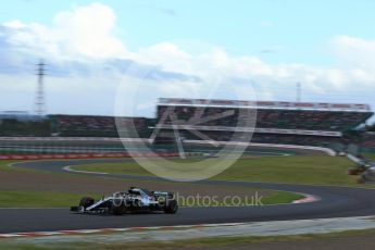 World © Octane Photographic Ltd. Formula 1 – Japanese GP – Qualifying. Mercedes AMG Petronas Motorsport AMG F1 W09 EQ Power+ - Lewis Hamilton. Suzuka Circuit, Japan. Saturday 6th October 2018.