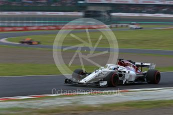 World © Octane Photographic Ltd. Formula 1 – Japanese GP - Qualifying. Alfa Romeo Sauber F1 Team C37 – Marcus Ericsson. Suzuka Circuit, Japan. Saturday 6th October 2018.