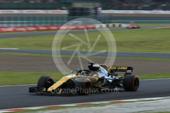 World © Octane Photographic Ltd. Formula 1 – Japanese GP - Qualifying. Renault Sport F1 Team RS18 – Nico Hulkenberg. Suzuka Circuit, Japan. Saturday 6th October 2018.