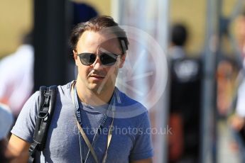 World © Octane Photographic Ltd. Formula 1 – Japanese GP - Paddock. Rubens Barrichello. Suzuka Circuit, Japan. Sunday 7th October 2018.