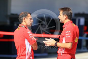 World © Octane Photographic Ltd. Formula 1 - Japanese GP - Paddock. Marc Gene - Scuderia Ferrari Development Driver. Suzuka Circuit, Japan. Sunday 7th October 2018.