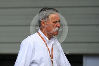 World © Octane Photographic Ltd. Formula 1 - Japanese GP - Paddock. Chase Carey - Chief Executive Officer of the Formula One Group. Suzuka Circuit, Japan. Sunday 7th October 2018.