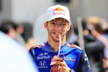 World © Octane Photographic Ltd. Formula 1 – Japanese GP - Paddock. Scuderia Toro Rosso STR13 – Pierre Gasly. Suzuka Circuit, Japan. Sunday 7th October 2018.