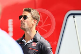 World © Octane Photographic Ltd. Formula 1 – Japanese GP - Paddock. Haas F1 Team VF-18 – Romain Grosjean. Suzuka Circuit, Japan. Sunday 7th October 2018.