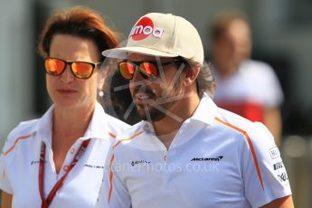 World © Octane Photographic Ltd. Formula 1 – Japanese GP - Paddock. McLaren MCL33 – Fernando Alonso. Suzuka Circuit, Japan. Sunday 7th October 2018.