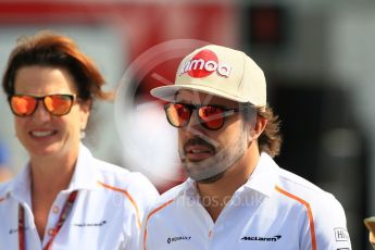 World © Octane Photographic Ltd. Formula 1 – Japanese GP - Paddock. McLaren MCL33 – Fernando Alonso. Suzuka Circuit, Japan. Sunday 7th October 2018.