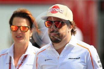 World © Octane Photographic Ltd. Formula 1 – Japanese GP - Paddock. McLaren MCL33 – Fernando Alonso. Suzuka Circuit, Japan. Sunday 7th October 2018.