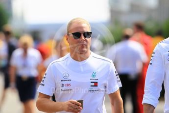 World © Octane Photographic Ltd. Formula 1 – Japanese GP - Paddock. Mercedes AMG Petronas Motorsport AMG F1 W09 EQ Power+ - Valtteri Bottas. Suzuka Circuit, Japan. Sunday 7th October 2018.