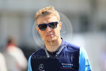 World © Octane Photographic Ltd. Formula 1 – Japanese GP - Paddock. Williams Martini Racing FW41 – Sergey Sirotkin. Suzuka Circuit, Japan. Sunday 7th October 2018.