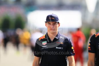 World © Octane Photographic Ltd. Formula 1 – Japanese GP - Paddock. Aston Martin Red Bull Racing TAG Heuer RB14 – Max Verstappen. Suzuka Circuit, Japan. Sunday 7th October 2018.