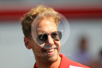 World © Octane Photographic Ltd. Formula 1 – Japanese GP - Paddock. Scuderia Ferrari SF71-H – Sebastian Vettel. Suzuka Circuit, Japan. Sunday 7th October 2018.