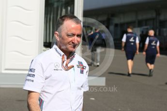 World © Octane Photographic Ltd. Formula 1 - Japanese GP - Paddock. Paddy Lowe - Chief Technical Officer at Williams Martini Racing. Suzuka Circuit, Japan. Sunday 7th October 2018.