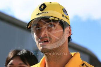 World © Octane Photographic Ltd. Formula 1 – Japanese GP - Paddock. Renault Sport F1 Team RS18 – Carlos Sainz. Suzuka Circuit, Japan. Sunday 7th October 2018.