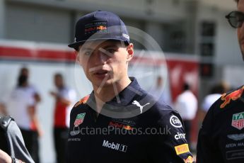 World © Octane Photographic Ltd. Formula 1 – Japanese GP - Paddock. Aston Martin Red Bull Racing TAG Heuer RB14 – Max Verstappen. Suzuka Circuit, Japan. Sunday 7th October 2018.