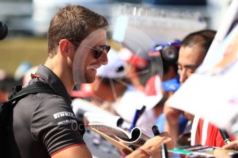 World © Octane Photographic Ltd. Formula 1 – Japanese GP - Paddock. Haas F1 Team VF-18 – Romain Grosjean. Suzuka Circuit, Japan. Sunday 7th October 2018.