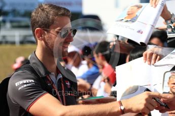 World © Octane Photographic Ltd. Formula 1 – Japanese GP - Paddock. Haas F1 Team VF-18 – Romain Grosjean. Suzuka Circuit, Japan. Sunday 7th October 2018.