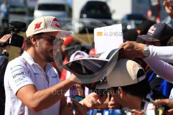 World © Octane Photographic Ltd. Formula 1 – Japanese GP - Paddock. McLaren MCL33 – Fernando Alonso. Suzuka Circuit, Japan. Sunday 7th October 2018.