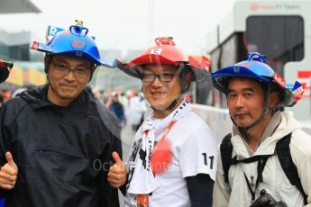 World © Octane Photographic Ltd. Formula 1 – Japanese GP – Fans in the pitlane. Suzuka Circuit, Japan. Thursday 4th October 2018.