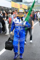World © Octane Photographic Ltd. Formula 1 – Japanese GP – Fans in the pitlane. Suzuka Circuit, Japan. Thursday 4th October 2018.