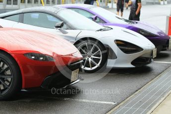 World © Octane Photographic Ltd. Formula 1 – Japanese GP - Paddock. F1 Hot Laps cars. Suzuka Circuit, Japan. Thursday 4th October 2018.