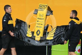 World © Octane Photographic Ltd. Formula 1 – Japanese GP - Paddock. Renault Sport F1 Team RS18 – Nico Hulkenberg. Suzuka Circuit, Japan. Thursday 4th October 2018.