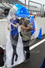 World © Octane Photographic Ltd. Formula 1 – Japanese GP – Fans in the pitlane. Suzuka Circuit, Japan. Thursday 4th October 2018.