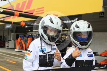 World © Octane Photographic Ltd. Formula 1 – Japanese GP – Fans in the pitlane. Suzuka Circuit, Japan. Thursday 4th October 2018.
