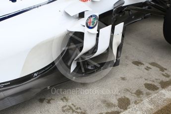 World © Octane Photographic Ltd. Formula 1 – Japanese GP - Pit Lane. Alfa Romeo Sauber F1 Team C37 – Marcus Ericsson. Suzuka Circuit, Japan. Thursday 4th October 2018.