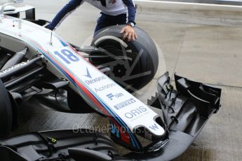 World © Octane Photographic Ltd. Formula 1 – Japanese GP - Pit Lane. Williams Martini Racing FW41 – Sergey Sirotkin. Suzuka Circuit, Japan. Thursday 4th October 2018.