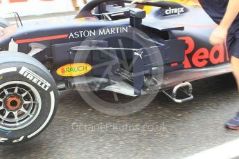 World © Octane Photographic Ltd. Formula 1 – Japanese GP - Pit Lane. Aston Martin Red Bull Racing TAG Heuer RB14 – Max Verstappen. Suzuka Circuit, Japan. Thursday 4th October 2018.