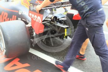 World © Octane Photographic Ltd. Formula 1 – Japanese GP - Pit Lane. Aston Martin Red Bull Racing TAG Heuer RB14 – Max Verstappen. Suzuka Circuit, Japan. Thursday 4th October 2018.