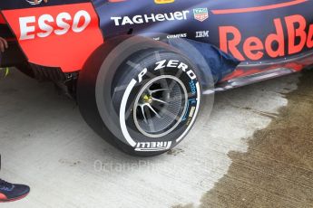 World © Octane Photographic Ltd. Formula 1 – Japanese GP - Pit Lane. Aston Martin Red Bull Racing TAG Heuer RB14 – Max Verstappen. Suzuka Circuit, Japan. Thursday 4th October 2018.