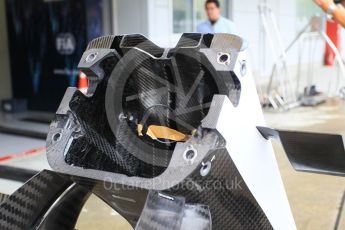 World © Octane Photographic Ltd. Formula 1 – Japanese GP - Pit Lane. Alfa Romeo Sauber F1 Team C37 – Marcus Ericsson. Suzuka Circuit, Japan. Thursday 4th October 2018.