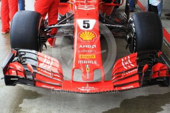 World © Octane Photographic Ltd. Formula 1 – Japanese GP - Pit Lane. Scuderia Ferrari SF71-H – Sebastian Vettel. Suzuka Circuit, Japan. Thursday 4th October 2018.