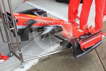World © Octane Photographic Ltd. Formula 1 – Japanese GP - Pit Lane. Scuderia Ferrari SF71-H – Sebastian Vettel. Suzuka Circuit, Japan. Thursday 4th October 2018.