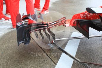 World © Octane Photographic Ltd. Formula 1 – Japanese GP - Pit Lane. Scuderia Ferrari SF71-H – Sebastian Vettel. Suzuka Circuit, Japan. Thursday 4th October 2018.