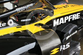 World © Octane Photographic Ltd. Formula 1 – Japanese GP - Pit Lane. Renault Sport F1 Team RS18 – Carlos Sainz. Suzuka Circuit, Japan. Thursday 4th October 2018.