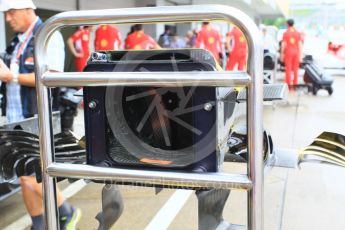 World © Octane Photographic Ltd. Formula 1 – Japanese GP - Pit Lane. Renault Sport F1 Team RS18 – Carlos Sainz. Suzuka Circuit, Japan. Thursday 4th October 2018.