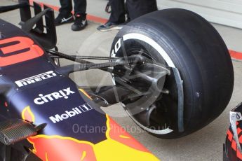 World © Octane Photographic Ltd. Formula 1 – Japanese GP - Pit Lane. Aston Martin Red Bull Racing TAG Heuer RB14 – Max Verstappen. Suzuka Circuit, Japan. Thursday 4th October 2018.