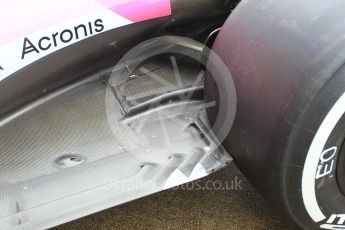 World © Octane Photographic Ltd. Formula 1 – Japanese GP - Pit Lane. Racing Point Force India VJM11 - Esteban Ocon. Suzuka Circuit, Japan. Thursday 4th October 2018.