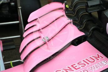 World © Octane Photographic Ltd. Formula 1 – Japanese GP - Pit Lane. Racing Point Force India VJM11 - Esteban Ocon. Suzuka Circuit, Japan. Thursday 4th October 2018.